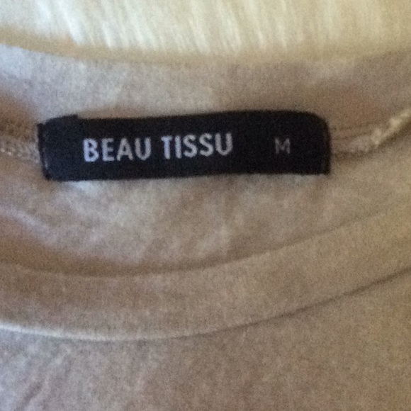 Beau Tissu “No Coffee, No Workee” T-Shirt - Size M - Picture 7 of 9